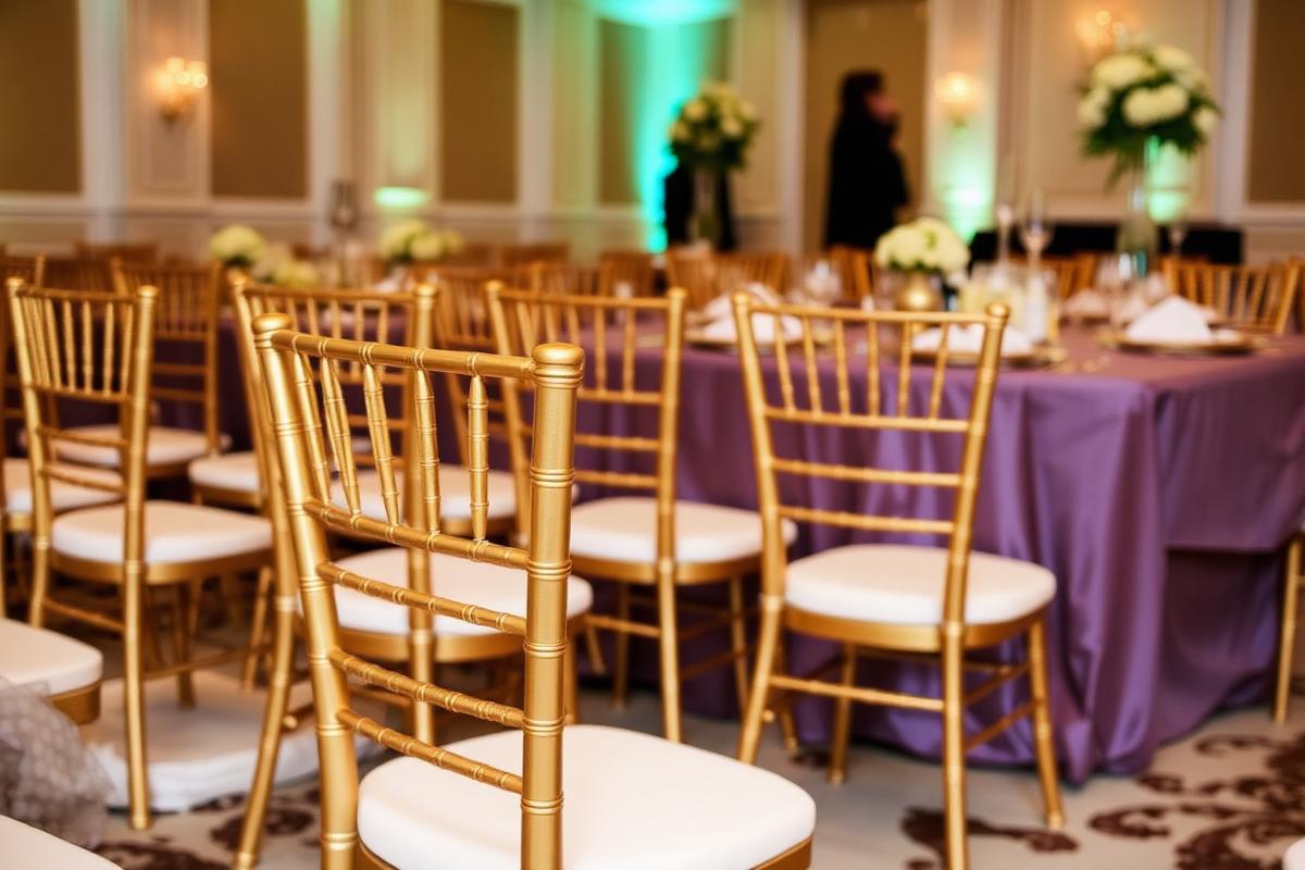 เช่าเก้าอี้ Chiavari สำหรับงานแต่งงาน